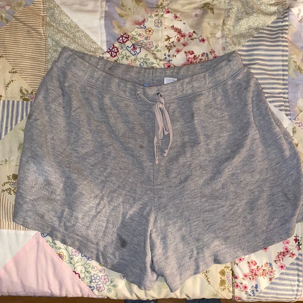 Cozy grey shorts☁️